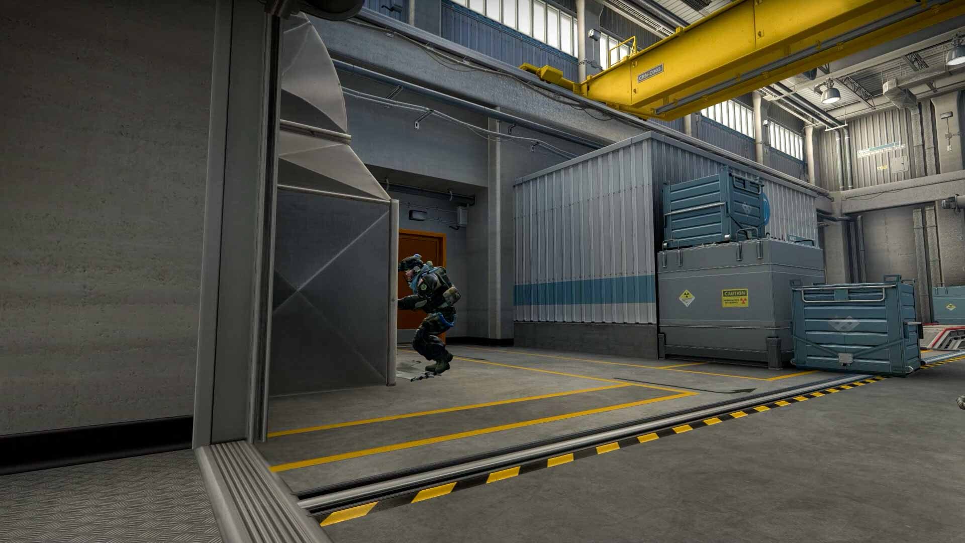 csgo nuke, CT players moving to vents