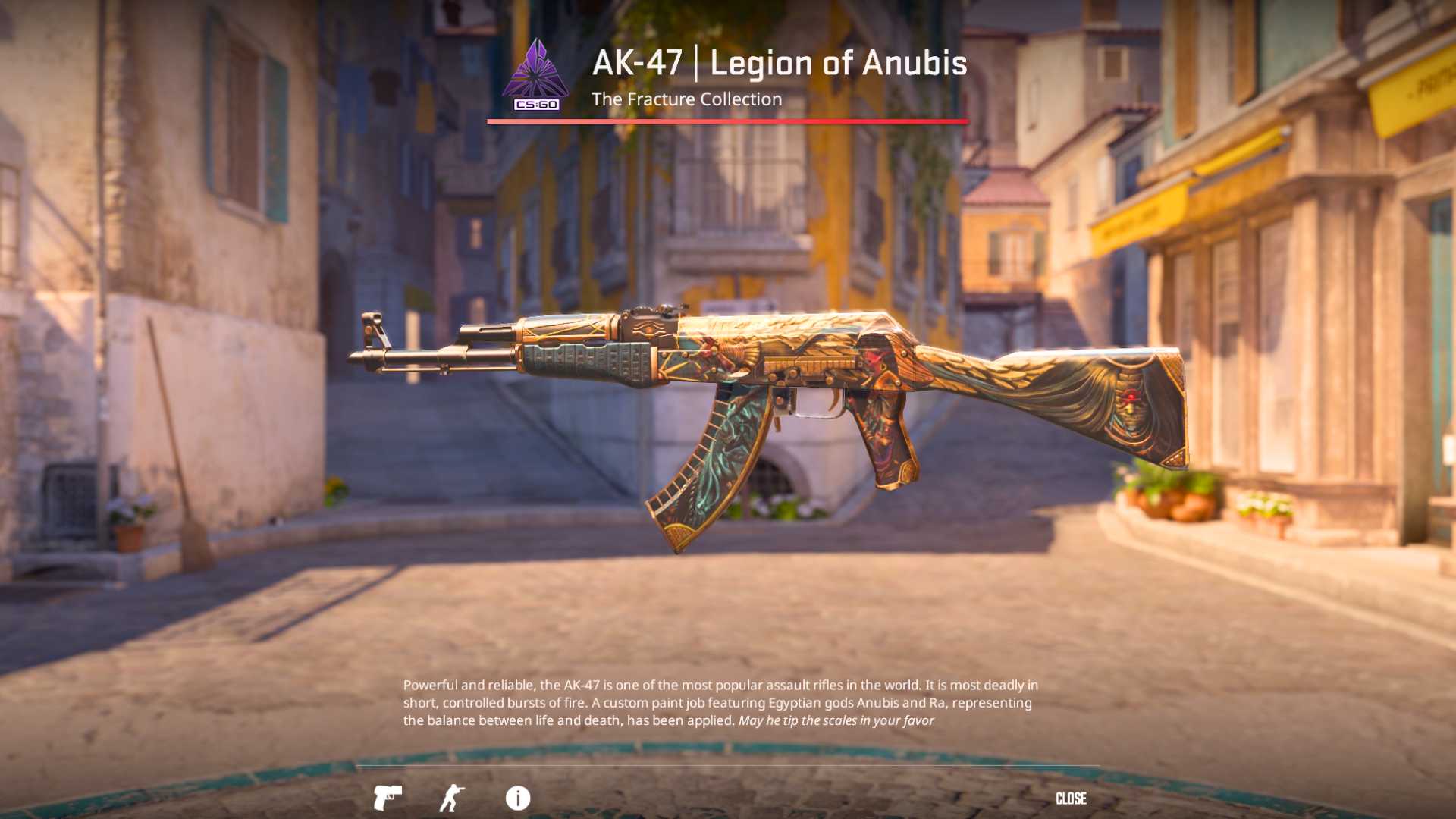 Legion of Anubis skin AK47, cs2 skins