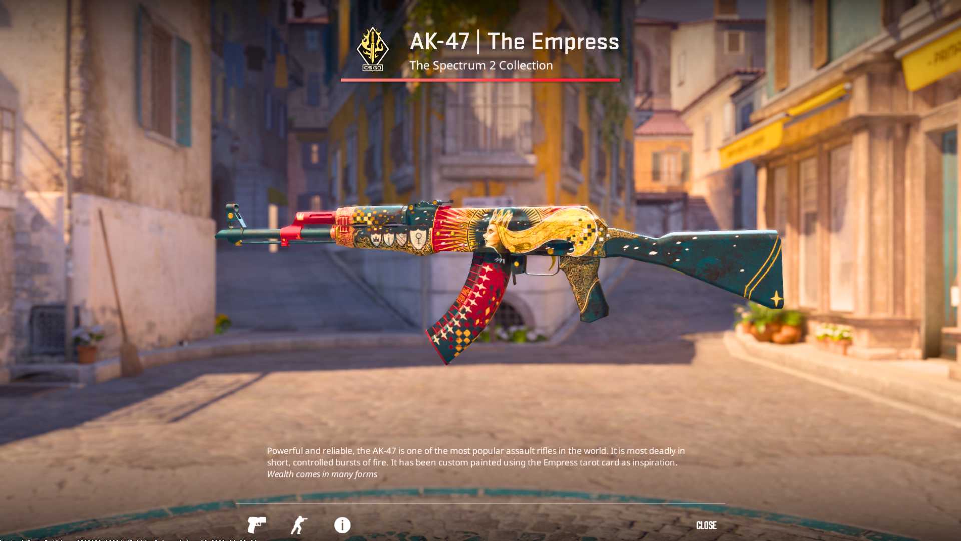 The Empress skin AK47, cs2 skins